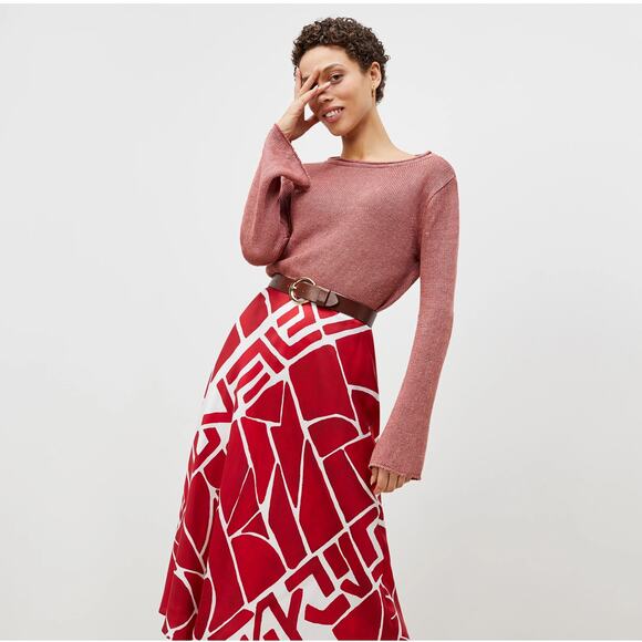 MM. Lafleur The Samara Sweater Knit Linen Copper Small - Picture 3 of 12